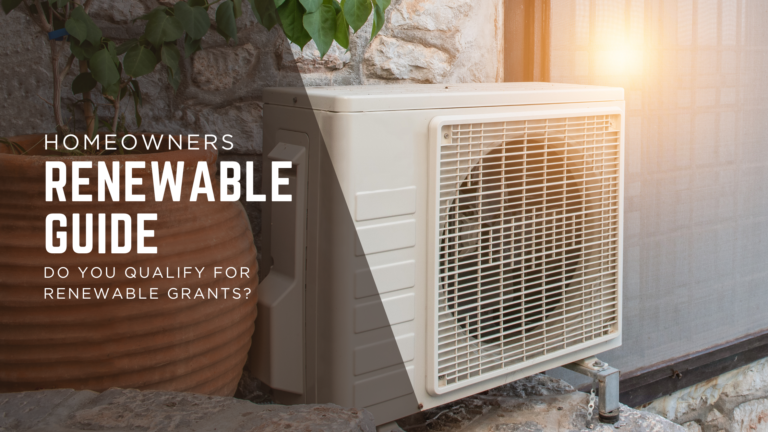 Homeowners renewable guide – do you qualify for UK renewable grants heat pump image
