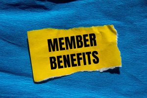 Member,Benefits,Message,Written,On,Ripped,Torn,Yellow,Paper,Piece
